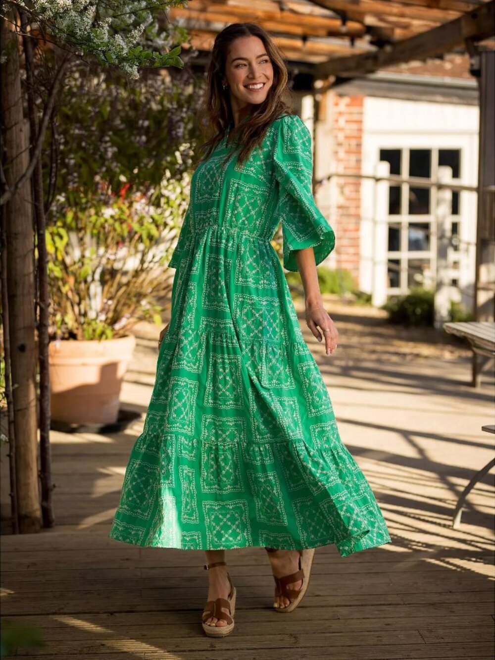 Brakeburn Women's Size 10 CLARISA DRESS in Green NWT 50% off Retail